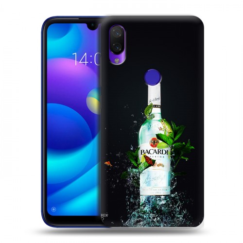 Дизайнерский пластиковый чехол для Xiaomi Mi Play Bacardi