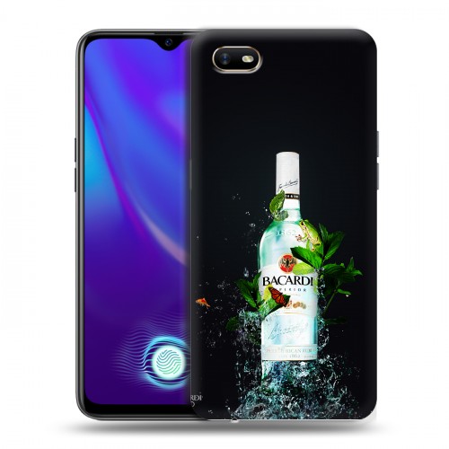 Дизайнерский пластиковый чехол для OPPO A1k Bacardi