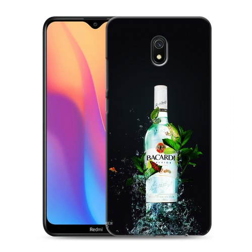 Дизайнерский силиконовый с усиленными углами чехол для Xiaomi RedMi 8A Bacardi