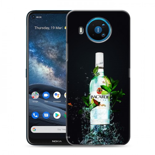 Дизайнерский силиконовый чехол для Nokia 8.3 Bacardi