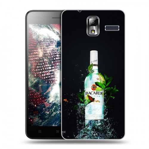 Дизайнерский силиконовый чехол для Lenovo S580 Ideaphone Bacardi