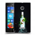 Дизайнерский пластиковый чехол для Microsoft Lumia 435 Bacardi