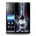 Дизайнерский пластиковый чехол для Sony Xperia S Bacardi