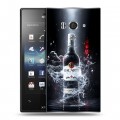 Дизайнерский пластиковый чехол для Sony Xperia acro S Bacardi