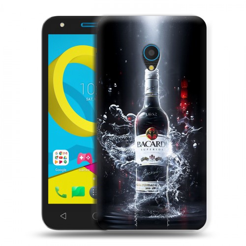 Дизайнерский пластиковый чехол для Alcatel U5 Bacardi