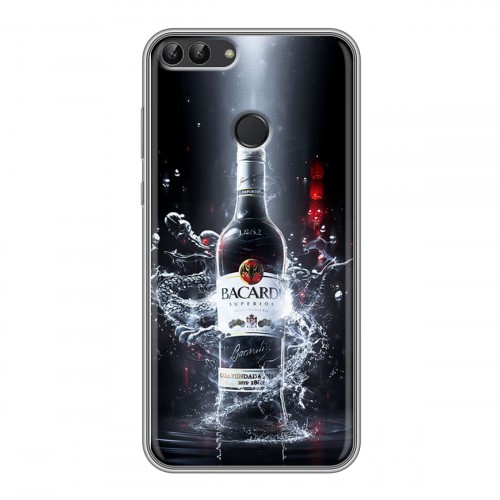 Дизайнерский силиконовый чехол для Huawei P Smart Bacardi