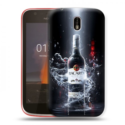 Дизайнерский пластиковый чехол для Nokia 1 Bacardi