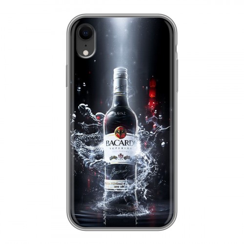 Дизайнерский силиконовый чехол для Iphone Xr Bacardi