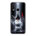 Дизайнерский силиконовый с усиленными углами чехол для Vivo Y17 Bacardi