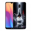 Дизайнерский силиконовый с усиленными углами чехол для Xiaomi RedMi 8A Bacardi