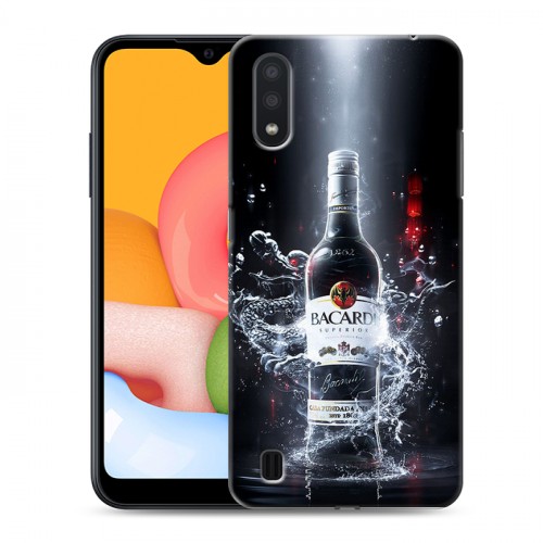 Дизайнерский силиконовый чехол для Samsung Galaxy M01 Bacardi