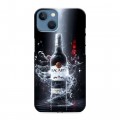 Дизайнерский силиконовый чехол для Iphone 13 Bacardi