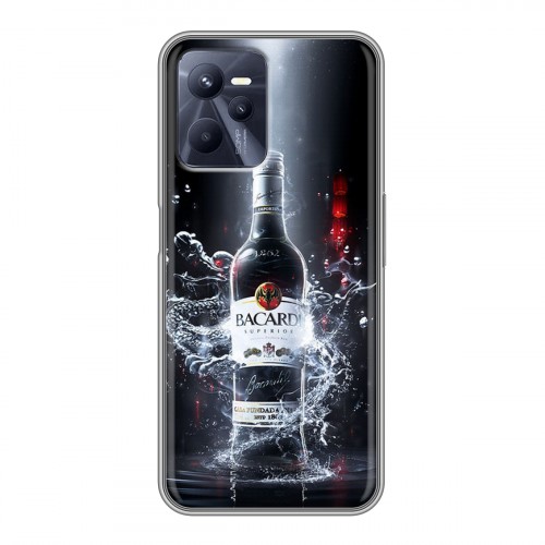 Дизайнерский силиконовый с усиленными углами чехол для Realme C35 Bacardi