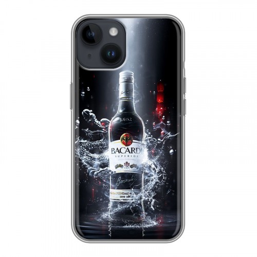 Дизайнерский пластиковый чехол для Iphone 14 Bacardi