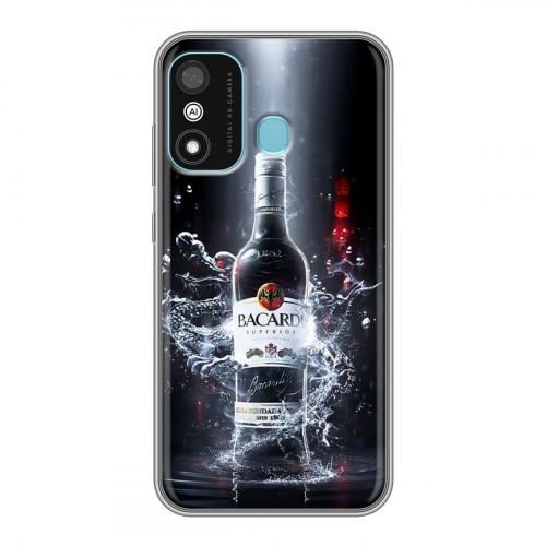 Дизайнерский силиконовый чехол для Itel A27 Bacardi