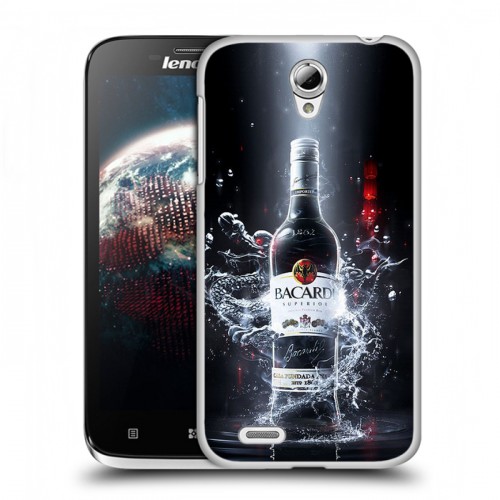 Дизайнерский пластиковый чехол для Lenovo A859 Ideaphone Bacardi