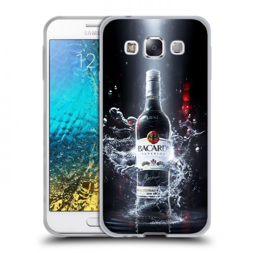 Дизайнерский пластиковый чехол для Samsung Galaxy E5 Bacardi