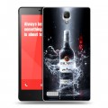 Дизайнерский пластиковый чехол для Xiaomi RedMi Note Bacardi