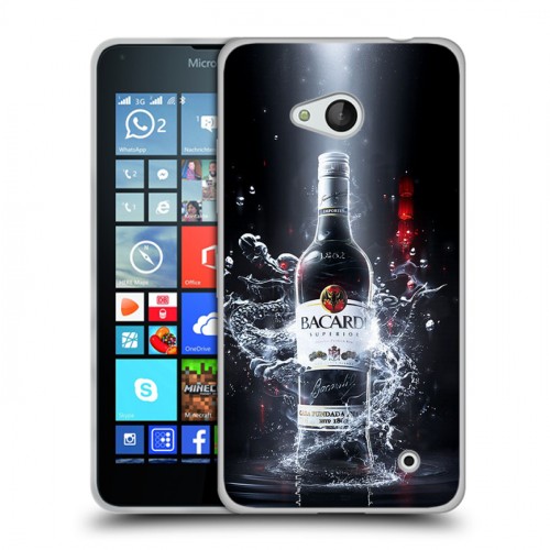 Дизайнерский пластиковый чехол для Microsoft Lumia 640 Bacardi