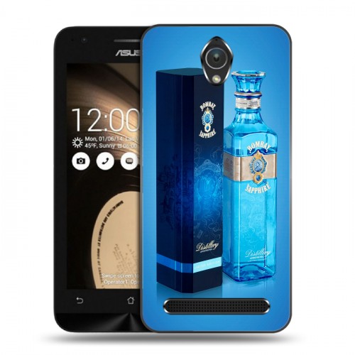 Дизайнерский пластиковый чехол для ASUS Zenfone Go Bombay Sapphire