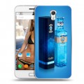 Дизайнерский силиконовый чехол для ZUK Z1 Bombay Sapphire