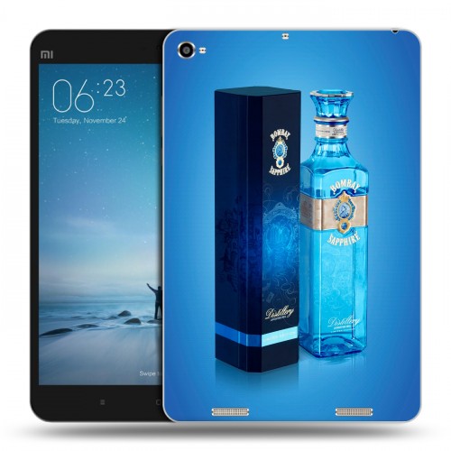 Дизайнерский силиконовый чехол для Xiaomi Mi Pad 2 Bombay Sapphire