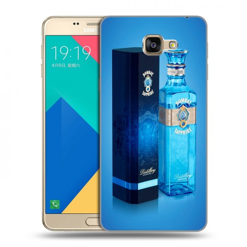 Дизайнерский силиконовый чехол для Samsung Galaxy A9 Bombay Sapphire
