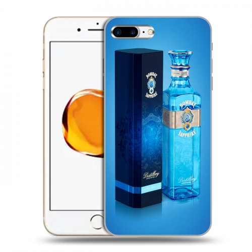 Дизайнерский пластиковый чехол для Iphone 7 Plus / 8 Plus Bombay Sapphire