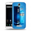 Дизайнерский пластиковый чехол для Doogee X6 Bombay Sapphire