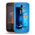 Дизайнерский пластиковый чехол для Nokia 1 Bombay Sapphire