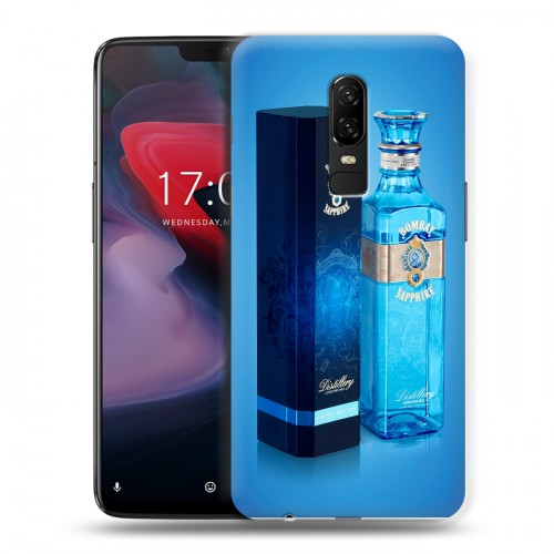 Дизайнерский пластиковый чехол для OnePlus 6 Bombay Sapphire