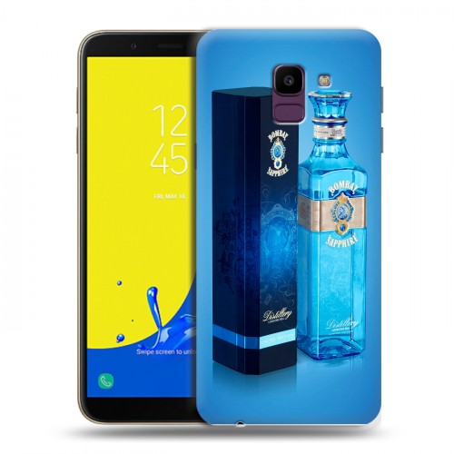 Дизайнерский пластиковый чехол для Samsung Galaxy J6 Bombay Sapphire