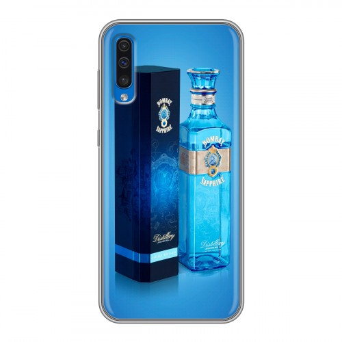 Дизайнерский силиконовый чехол для Samsung Galaxy A50 Bombay Sapphire