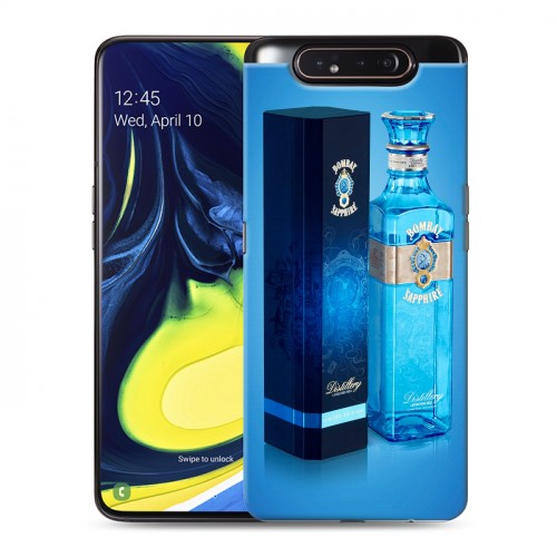 Дизайнерский пластиковый чехол для Samsung Galaxy A80 Bombay Sapphire