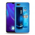 Дизайнерский силиконовый с усиленными углами чехол для OPPO A1k Bombay Sapphire