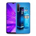 Дизайнерский силиконовый чехол для Realme 5 Bombay Sapphire