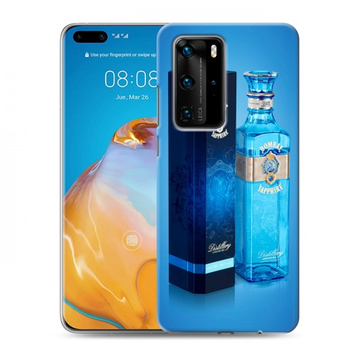 Дизайнерский пластиковый чехол для Huawei P40 Pro Bombay Sapphire