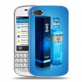 Дизайнерский пластиковый чехол для BlackBerry Q10 Bombay Sapphire