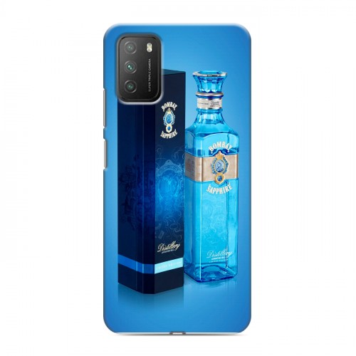 Дизайнерский пластиковый чехол для Xiaomi Poco M3 Bombay Sapphire