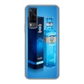 Дизайнерский силиконовый чехол для Vivo Y31 Bombay Sapphire