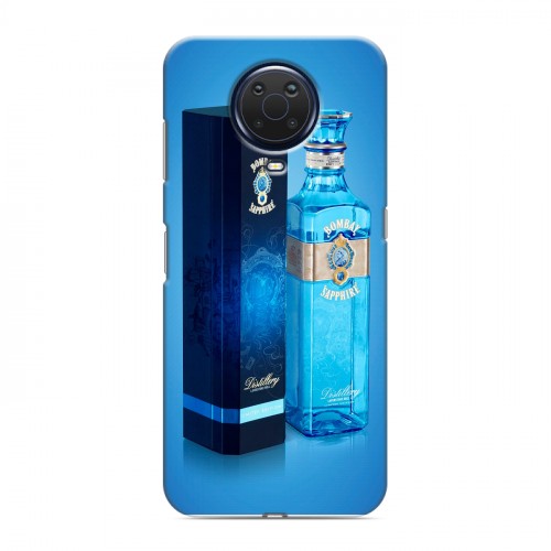 Дизайнерский силиконовый с усиленными углами чехол для Nokia G20 Bombay Sapphire