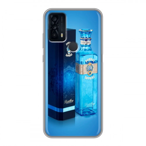 Дизайнерский силиконовый чехол для TCL 20B Bombay Sapphire