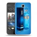 Дизайнерский пластиковый чехол для HTC Desire 300 Bombay Sapphire