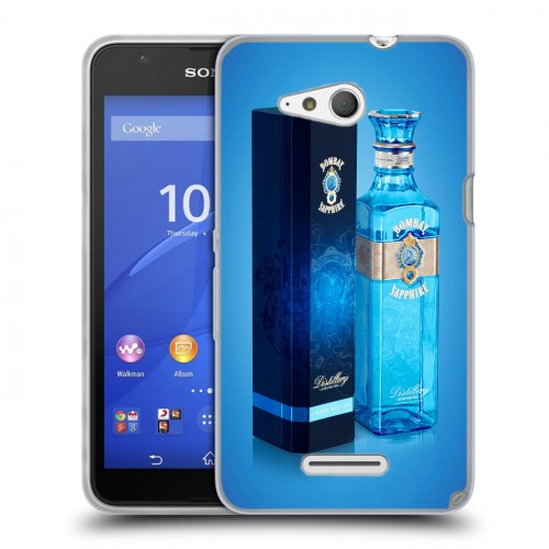 Дизайнерский пластиковый чехол для Sony Xperia E4g Bombay Sapphire