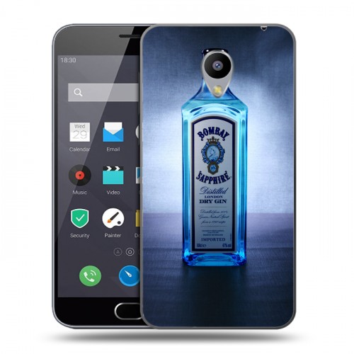 Дизайнерский пластиковый чехол для Meizu M2 Note Bombay Sapphire