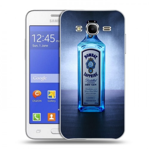 Дизайнерский силиконовый чехол для Samsung Galaxy J7 Bombay Sapphire