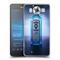 Дизайнерский пластиковый чехол для Microsoft Lumia 950 Bombay Sapphire