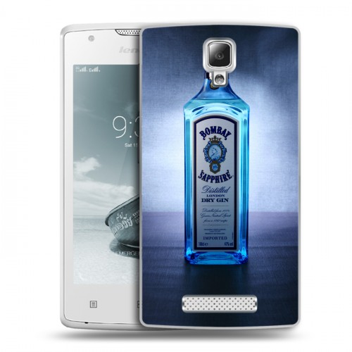 Дизайнерский пластиковый чехол для Lenovo A1000 Bombay Sapphire