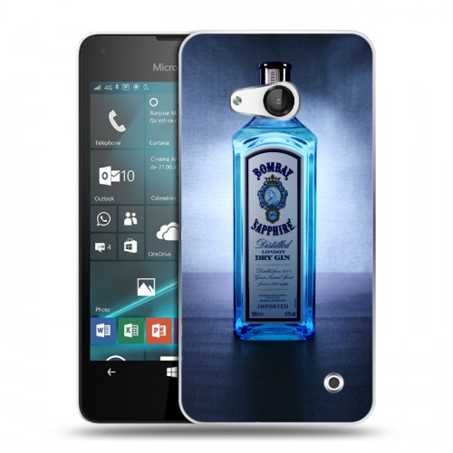 Дизайнерский пластиковый чехол для Microsoft Lumia 550 Bombay Sapphire