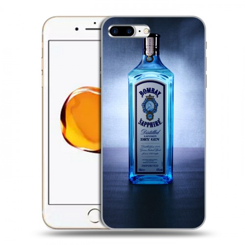 Дизайнерский пластиковый чехол для Iphone 7 Plus / 8 Plus Bombay Sapphire